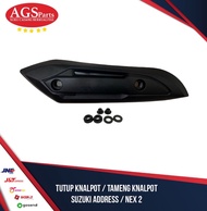 Tutup knalpot address / nex 2