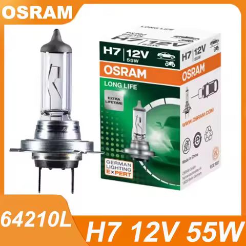 OSRAM original long life 64210L H7 12V 55W PX26d standard high and low beam car light 3200K halogen 