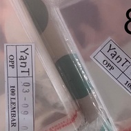 Cod Available Opp Plastic 7X7 8X8/ 9X9/ 11X11 Thick 03/ Plastic Glue Seal Food Invitation Accessorie