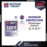 Nippon Paint Sealer 5L 3200 Interior Nippon Wall Sealer Paint Nippon Sealer Cat Sealer Dinding Dalam