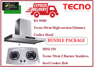 TECNO HOOD AND HOB BUNDLE PACKAGE FOR ( KA 9980 &amp; MINI 2SV) / FREE EXPRESS DELIVERY