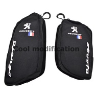 กระเป๋าใส่ของแบบนิ่มสำหรับรถจักรยานยนต์ Peugeot Django 150 เข็มขัดแบบไม่ต้องเจาะรู ป้องกันน้ำ กระเป๋
