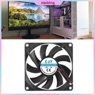 Star Quiet 80mm PC Case Cooling Fan Quiet 5V 12V 24V Computer Cooling Cooling Fan