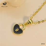 NT110 silver Gold Coated Necklace And Pendant 92.5% Sterling Silver Chain Women