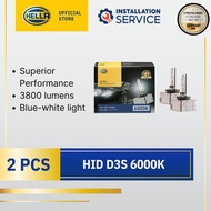 HELLA HID Xenon Headlight Bulb D3S 6000K 8GS 178 560-932 (1 Pair)