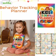 MOLIHA Children Behavior Tracking Planner, Slim Doodle Pages Kids Journal,  Goal Tracking Portable C