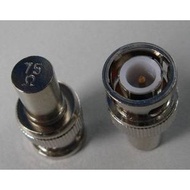 Surveillance Video 75European Resistor Q9/BNC Load Resistor Terminal Resistor Stuffy Head Plug Signa