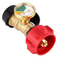 Propane Tank Gauge Gas Pressure Meter Level Indicator Leak Detector Gas Pressure Meter Universal for