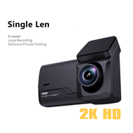 K06 Driving Recorder Dash Cam 2K Video Car DVR 2 Inch 170° Wide Angle Lens 24H Parking Monitor G-sen