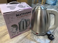 MATSUHO 不銹鋼無線電熱水壺 KE-18(MS)