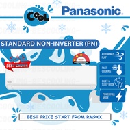 Panasonic Aircond Standard Non-Inverter R32 PN Series (1hp/1.5hp/2hp/2.5hp)