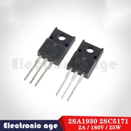 COD-2Pairs ( 2pcs A1930 + 2pcs C5171 ) TO-220 2SA1930 2SC5171 TO220 Power Amplifier Transis