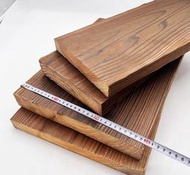 碳化松木 防腐木 花園地板 桌板 書桌 寬板 樓梯踏步板 火燒木 花架板 厚板實木龍骨立柱