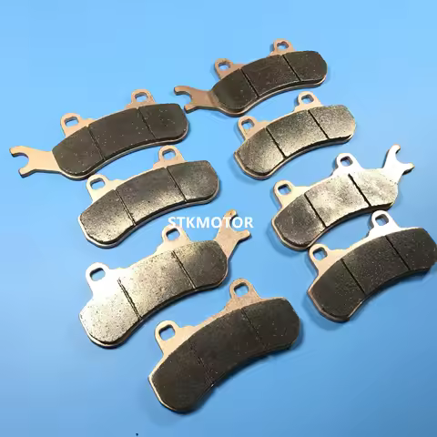 8PCS Copper Based Brake Pads For Can-Am Defender MAX (6-Seater) HD7 HD8 HD10 6x6 & PRO 2017-2024 Mav
