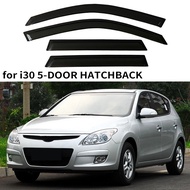 Window Visor for HYUNDAI i30 5-DOOR HATCHBACK 2007 2008 2009 2010 2011 2012 Wind Deflectors Rain Gua