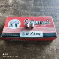 Speedo 6V3W Light Bulb for All Old-Type Motorcycles StanleestarOriginal
