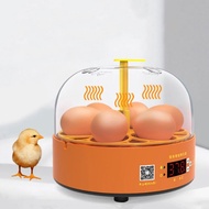 GUTUN ไข่ห่านตัวควบคุมอุณหภูมิอัตโนมัติขนาดมินิ6เครื่องต้มไข่,ตู้อบไข่เครื่องต้มไข่ปรับได้เครื่องฟักไข่ไก่เป็ดนกไข่