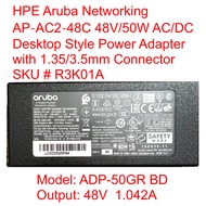 HPE Aruba Switching Power Adapter 48V 1.042A (3.5*1.35mm) ADP-50R BD R3K01A