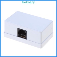 KOK RJ45 to RJ11 Netword Telephone Converter Telephone Adapter ABS Materials