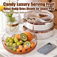 Sealed new candy box nut tray fruit snacks living room dried household nut/candy