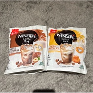 Nescafe Latte 2 in 1 Salted Caramel or Hazelnut contains 15 sticks ori Malaysia