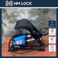 BƠM XE MÁY ĐẠP CHÂN 2 PISTON HORNOR - CHẤT LIỆU ABS SIÊU BỀN THÉP KHÔNG GỈ CAO CẤP - HM LOCK