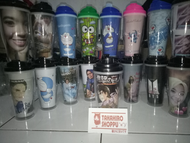 Botol Minum Tumbler Custom Insert Paper Souvenir + Box Packing