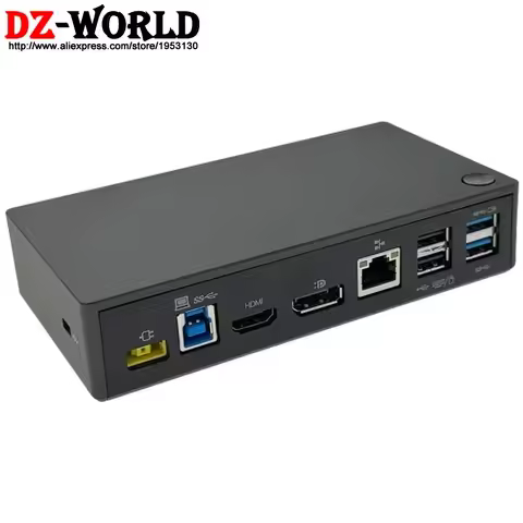 USB 3.0 Ultra Dock Station 40A8 DK1523 For Lenovo Laptop 03X7131