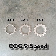 PROMO COG Gear Sprocket Sepeda 9 Speed 11T 12T 13T