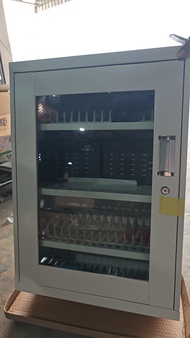 Excellent Mall กล่องเก็บโทรศัพท์มือถือพร้อมตัวล็อค และพอร์ต USB สำหรับชาร์จโทรศัพท์มือถือ