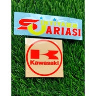 KAWASAKI Sticker logo sticker motorcycle sticker cutting sticker