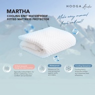 Hooga Arctic MARTHA Cooling Waterproof Mattress Protector | Anti Dust Mite Mattress Protector