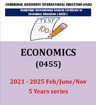 Igcse ECONOMICS 0455 (PAPER 1 & 2)  2021-2025 Nov! Past Papers.