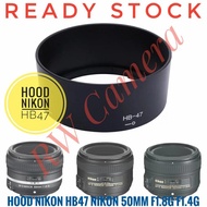 Lens Hood Nikon HB47 HB-47 50mm F1.4G F1.8G Yongnuo Lens 50 mm 35mm For Nikon