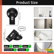 Car Windscreen Suction Clip Holder | Parking Ticket & Cashcard Clamp | Sun Visor Sunglasses Mount | 