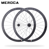 MEROCA Road Bike Wheelset 40mm Rims 4 Bearing Hub 700C V Brake Bicycle Wheel