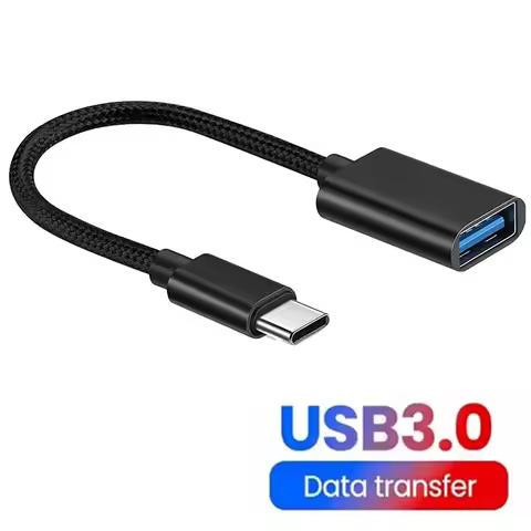 USB C OTG Cable Adapter Type C Male to USB 3.0 Female OTG Data Cord Adapter Type C Connector USB Typ