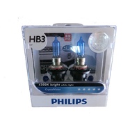 PHILIPS Crystal Vision 4300K HB3 Car Light Bulb HB3 Socket