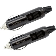 3 5 6 8 10 15 20 Amp Male Car Cigarette Lighter/Aux Socket Plug Connector 12 Volt with Fuse Diode In