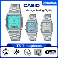 CASIO Vintage Analog Digital Watch AQ-230A-2A2 / AQ-230A-2A1 / AQ-230A-7AMQYDF / AQ-230A-7 / AQ-230A