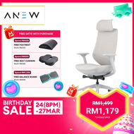 ANEW Spark Ergonomic Gaming Chair with Mid back or High Back | Kerusi Selesa Ergonomik Tulang Belaka