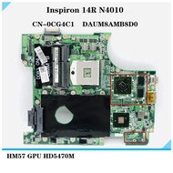 DELL Inspiron 14R N4010 HD5650 Notebook Mainboard CN-0951K7 0951K7 HM57 216-0772000 Laptop Motherboa