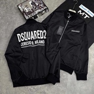 [HOT] Genuine Dsquared2 ICON FULL bomber jacket, 2-layer anti-wrinkle wind material, beautiful desig