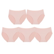 Wacoal Bikini Panty Pattern 5-Piece Pack WU1C34/WU1F34 Beige (BC)