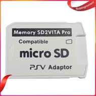 ❤ RotatingMoment  SD2VITA PSVSD Memory Card Adapter 3.5*3.5*0.5cm Handle Card Holder for PS Vita 1000 2000 3.65 System