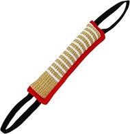 LWBMG Dog Rope Toy, Dog Jute Bite Pillow with 2 Strong Handles, Tug of War Dog Toy,Perfect for Puppy