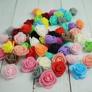 3.5cm Foam Preserved Flower Unicorn diy Material Rose Bear Birthday Gift Rose Bear Foam Flower