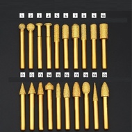 【4pcs】Mata Grafir 6mm Bor Tuner Diamond Ukir Engraving Batu Kayu Kaca Keramik Granit Nisan Prasasti 