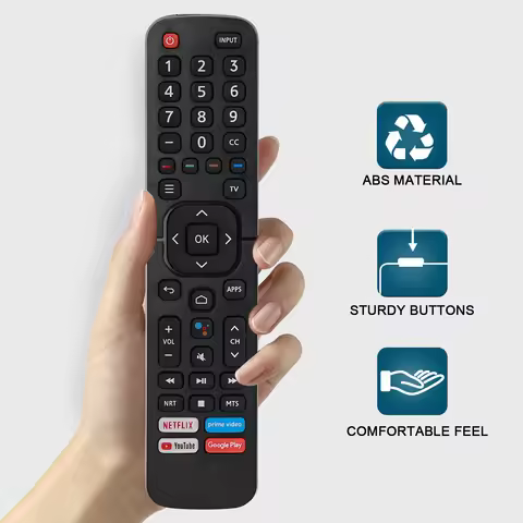 EN2BK27S Replacement Remote sub EN2BK27H EN2BS27H EN2BN27H EN2BL27H Compatible with Hisense/Sharp 4K