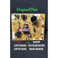SHARP REFRIGERATOR MAIN PCB BOARD ORIGINAL PART SJ-PT56R-HS SJ-PT61R-HS SJPT56R SJPT61R (A628)